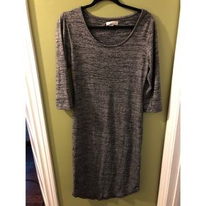 Grey Body flattering dress